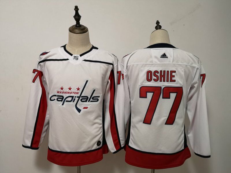 Women Adidas Capitals #77 Evgeny Kuznetsov Black Authentic Team Logo Fashion Stitched NHL Jersey