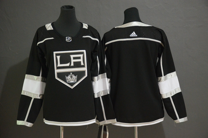 Women Kings Blank Black Women Adidas Jersey