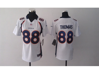 Women NEW NFL Denver Broncos 88# Demaryius Thomas Red Jerseys