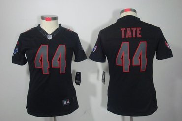 Women NEW NFL Houston Texans 44 Tate Impact Limited Black Jerseys Women NEW NFL Houston Texans 44 Tate Impact Limited Black Jerseys