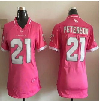 Women New Cardinals #21 Patrick Peterson Pink NFL Elite Bubble Gum Jersey Women New Cardinals #21 Patrick Peterson Pink NFL Elite Bubble Gum Jersey