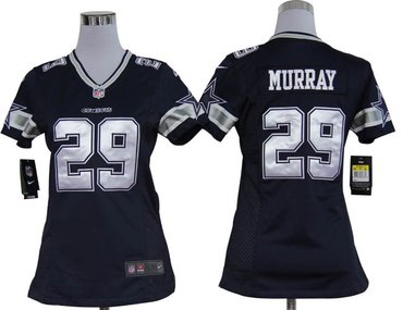 Women Nike Dallas cowboys #29 Demarco Murray Blue Game Jerseys