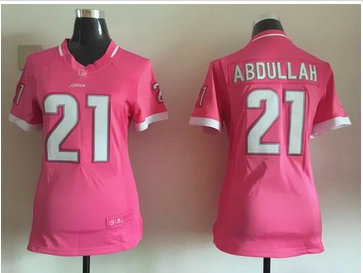 Women Nike Lions #21 Ameer Abdullah Pink Stitched NFL Elite Bubble Gum Jersey Women Nike Lions #21 Ameer Abdullah Pink Stitched NFL Elite Bubble Gum Jersey