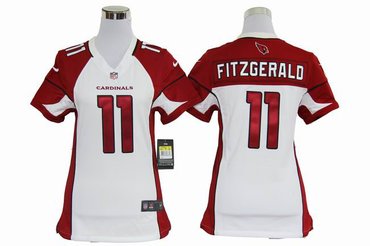 Women Nike NFL Arizona Cardicals 11 Larry Fitzgerald White Jerseys Women Nike NFL Arizona Cardicals 11 Larry Fitzgerald White Jerseys
