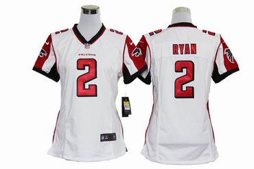 Women Nike NFL Atlanta Falcons 2 Matt Ryan White jerseys Women Nike NFL Atlanta Falcons 2 Matt Ryan White jerseys