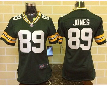Women Nike Packers #89 James Jones Green Team Color Stitched NFL Elite Jersey Women Nike Packers #89 James Jones Green Team Color Stitched NFL Elite Jersey
