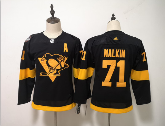 Women Penguins 71 Evgeni Malkin Black Women 2019 NHL Stadium Series Adidas Jersey Women Penguins 71 Evgeni Malkin Black Women 2019 NHL Stadium Series Adidas Jersey