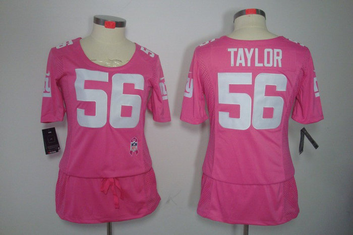 Womens NEW New York Giants 56 Lawrence Taylor breast Cancer Awareness Pink Jerseys Womens NEW New York Giants 56 Lawrence Taylor breast Cancer Awareness Pink Jerseys