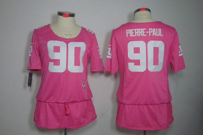 Womens NEW New York Giants 90 Pierre-Paul breast Cancer Awareness Pink Jerseys Womens NEW New York Giants 90 Pierre-Paul breast Cancer Awareness Pink Jerseys