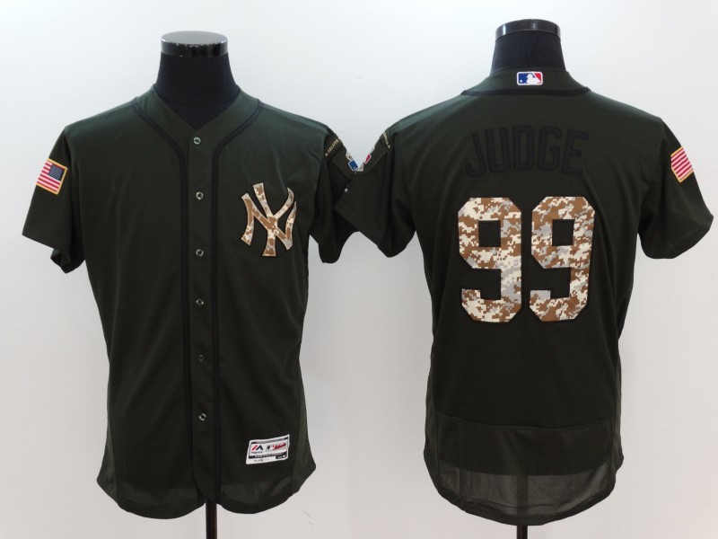 Yankees #99  Aaron Judge Black Flexbase Authentic Men's  Stitched MLB Jersey