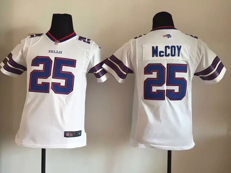 Youth Buffalo Bills LeSean McCoy Nike White Game Jersey