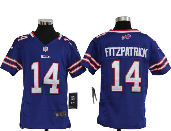 Youth Buffalo Bills Sammy Watkins Nike White Game Jersey-Blue