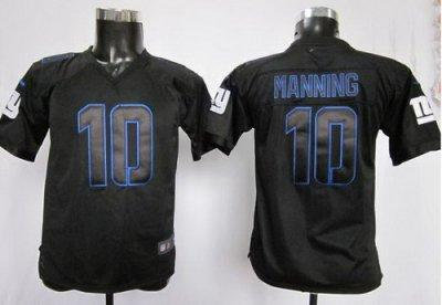 Youth NEW NFL New York Giants 10 Eli Manning Black Jerseys Impact Limited Youth NEW NFL New York Giants 10 Eli Manning Black Jerseys Impact Limited