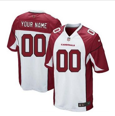Youth Nike Arizona Cardinals Customized Limited White NFL Jersey