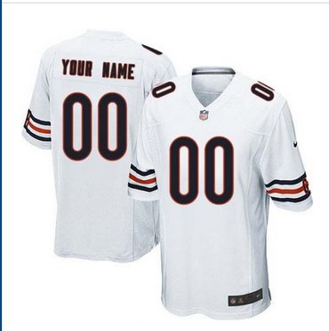 Youth Nike Chicago Bears Customized Limited White NFL Jersey Youth Nike Chicago Bears Customized Limited White NFL Jersey