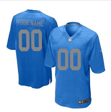 Youth Nike Detroit Lions Customized Limited Blue Alternate NFL Jersey Youth Nike Detroit Lions Customized Limited Blue Alternate NFL Jersey
