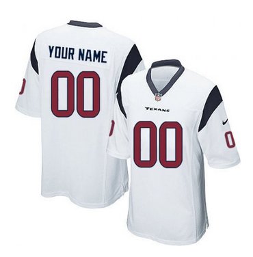 Youth Nike Houston Texans Customized Limited White NFL Jersey Youth Nike Houston Texans Customized Limited White NFL Jersey