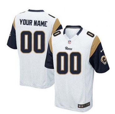 Youth Nike Los Angeles Rams Customized Limited White NFL Jersey Youth Nike Los Angeles Rams Customized Limited White NFL Jersey