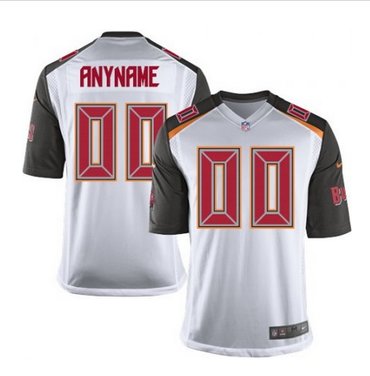 Youth Nike Tampa Bay Buccaneers Customized Limited White NFL Jersey