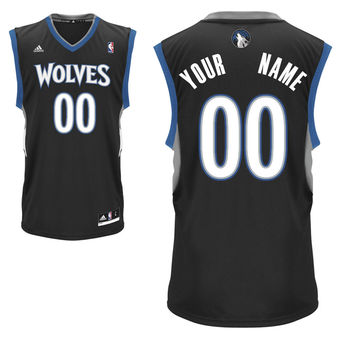 adidas Minnesota Timberwolves Custom Replica Alternate Jersey