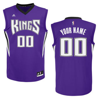 adidas Sacramento Kings Custom Replica Road Jersey