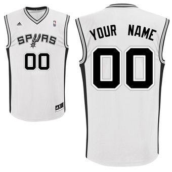 adidas San Antonio Spurs Custom Replica Home Jersey adidas San Antonio Spurs Custom Replica Home Jersey