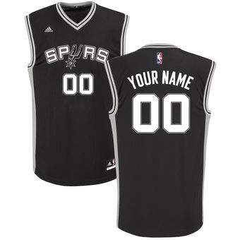 adidas San Antonio Spurs Custom Replica Road Jersey adidas San Antonio Spurs Custom Replica Road Jersey