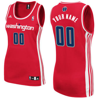 adidas Washington Wizards Women's Custom Replica Road Jersey adidas Washington Wizards Women's Custom Replica Road Jersey