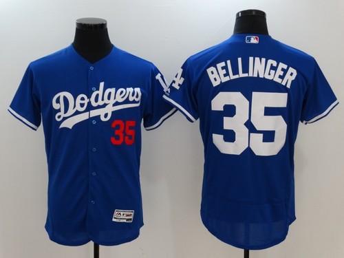 Dodgers #35 Cody Bellinger Blue Flexbase Authentic Collection Stitched MLB Jersey Dodgers #35 Cody Bellinger Blue Flexbase Authentic Collection Stitched MLB Jersey