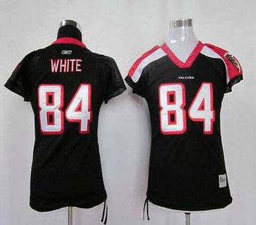 women Atlanta Falcons Roddy White 84 black Jersey