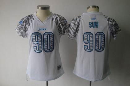 women Zebra Field Flirt Detroit Lions 90 Ndamukong Suh Color white Jersey women Zebra Field Flirt Detroit Lions 90 Ndamukong Suh Color white Jersey